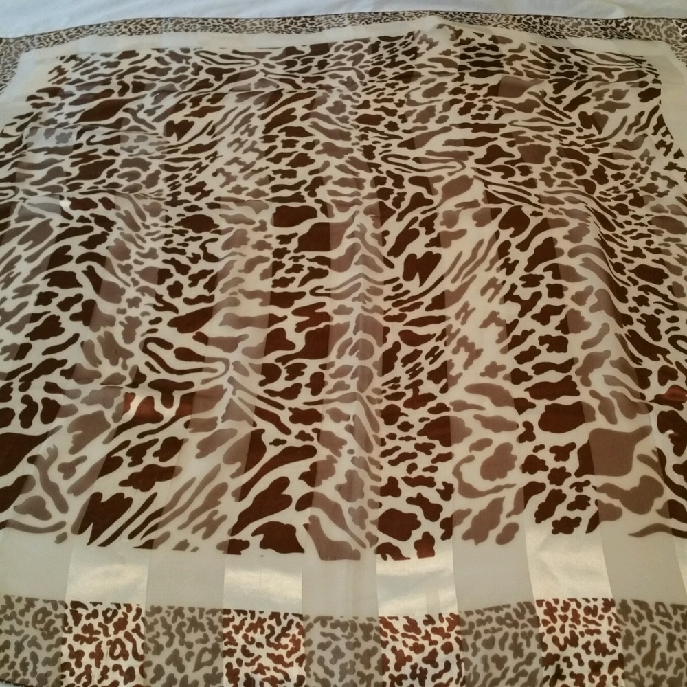 Animal Print Scarf